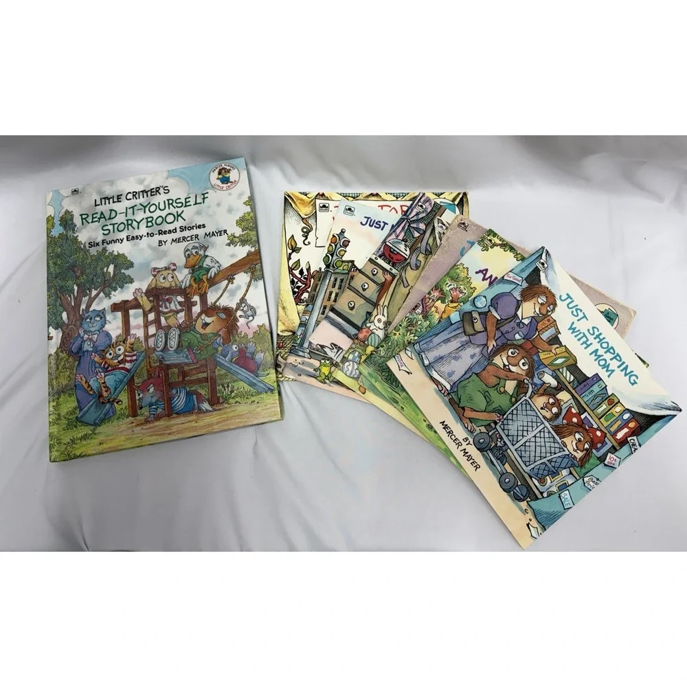 Vintage Little Critters Mercer Mayer Book Lot 13 Stories
